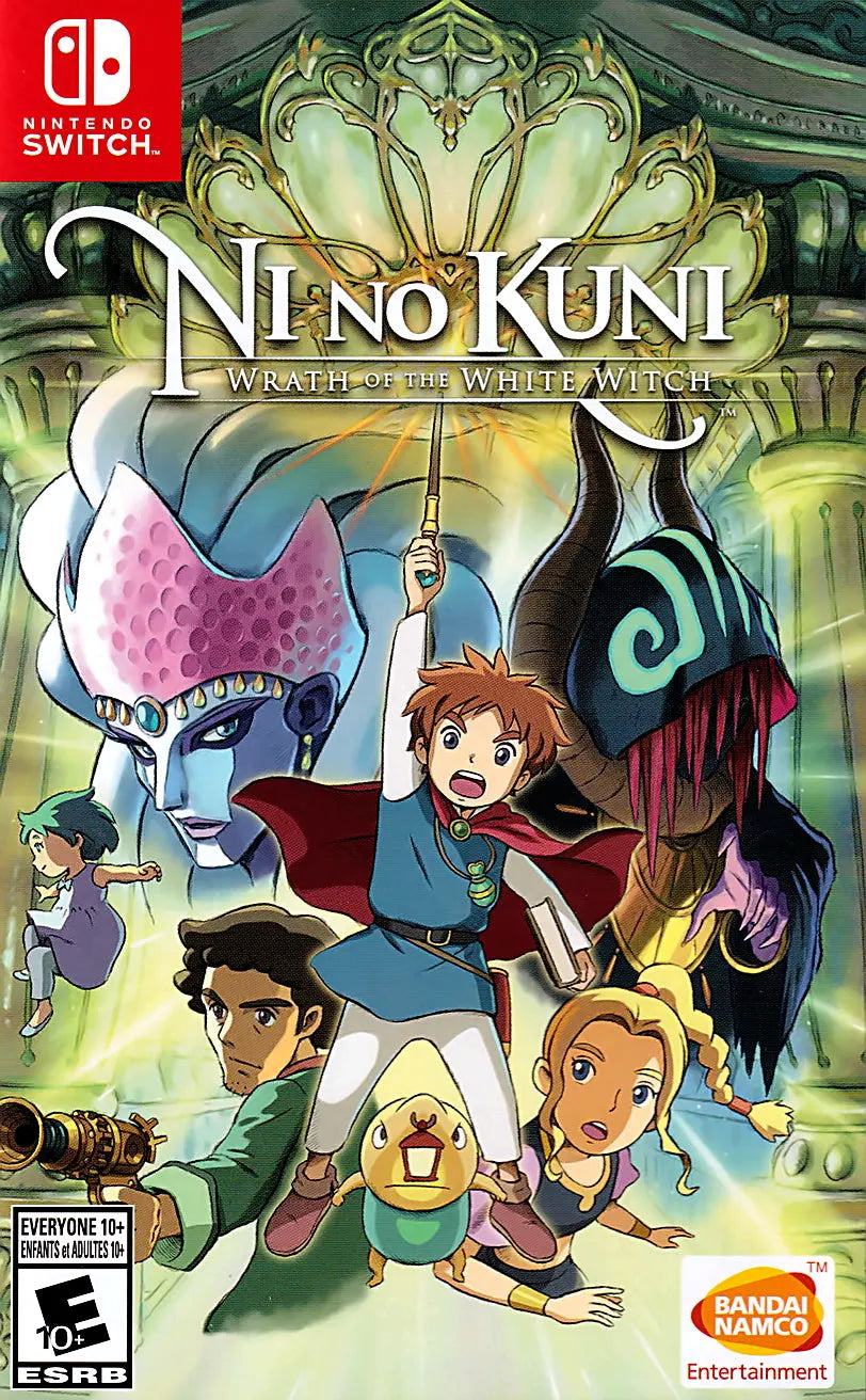 Ni No Kuni Wrath of the White Witch Switch Cover Art
