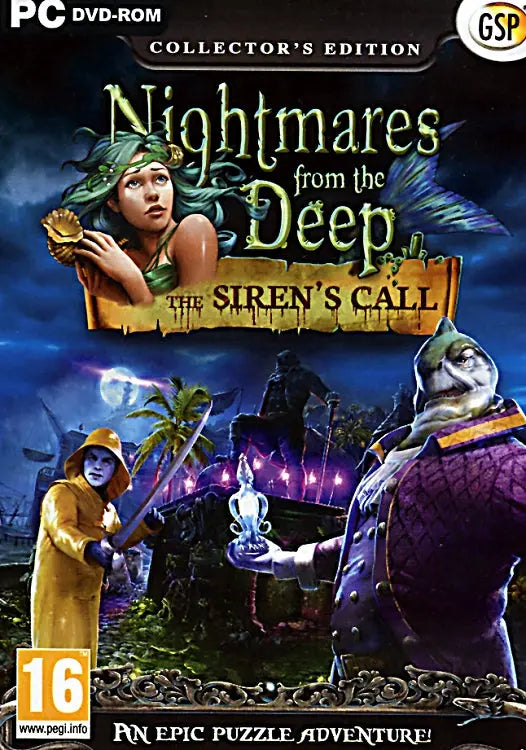 Nightmares from the Deep Siren's Call Collector's Ed. Cover Artwork