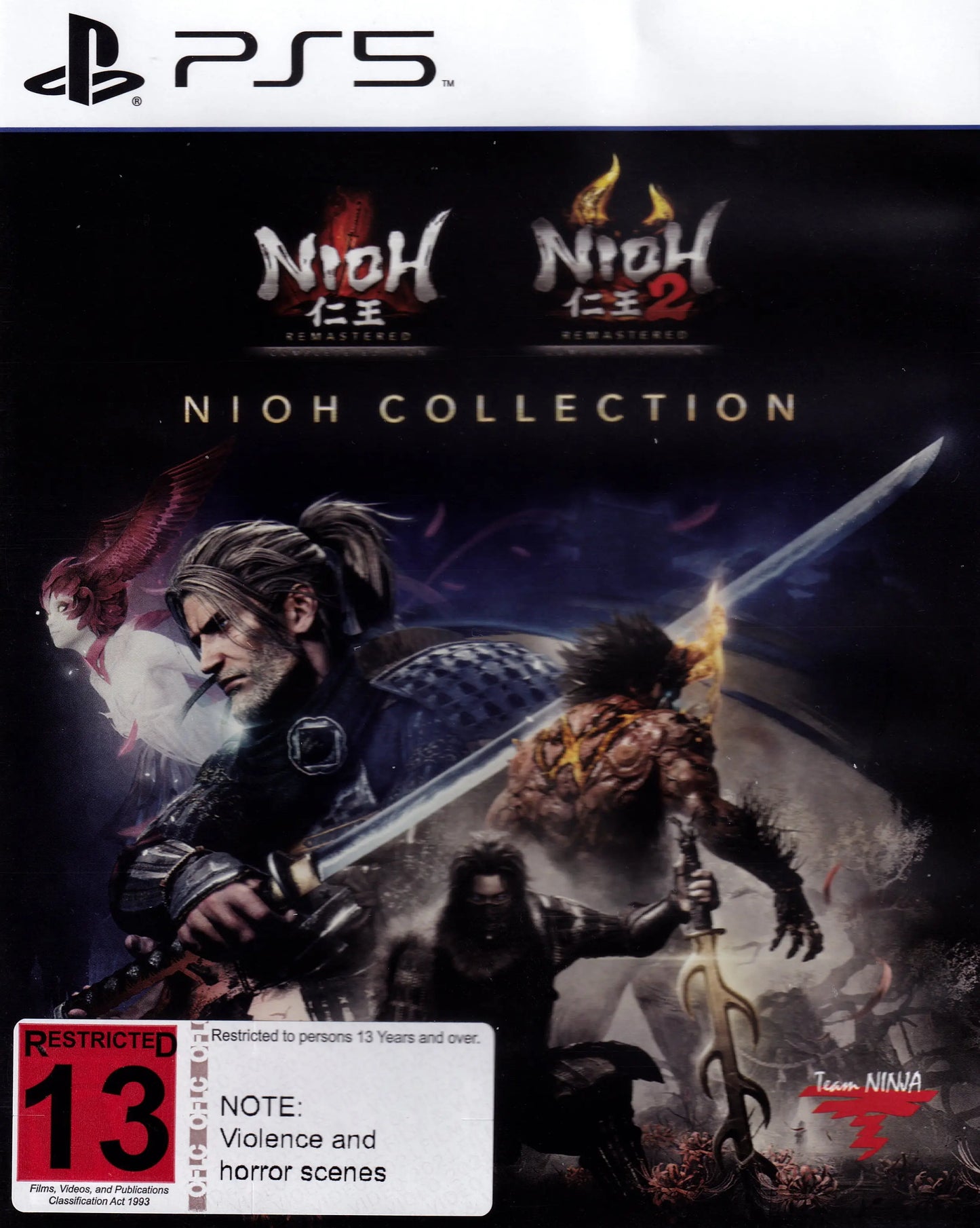 Nioh Collection PS5 Cover Art