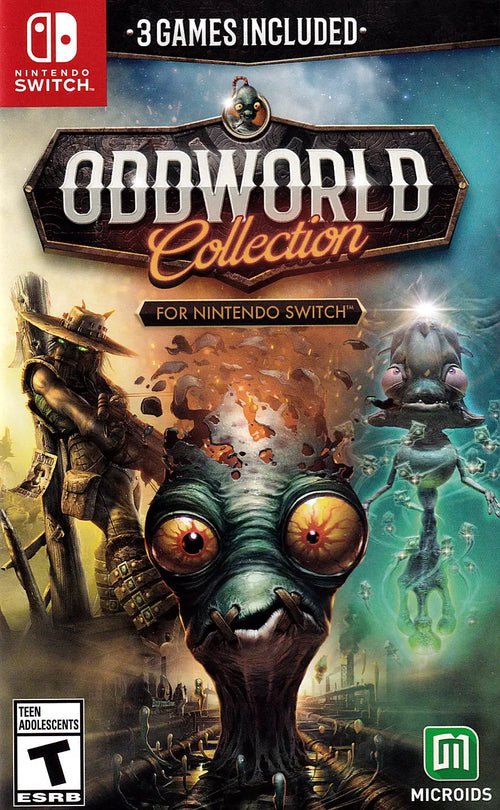 Oddworld Collection Switch Cover Art