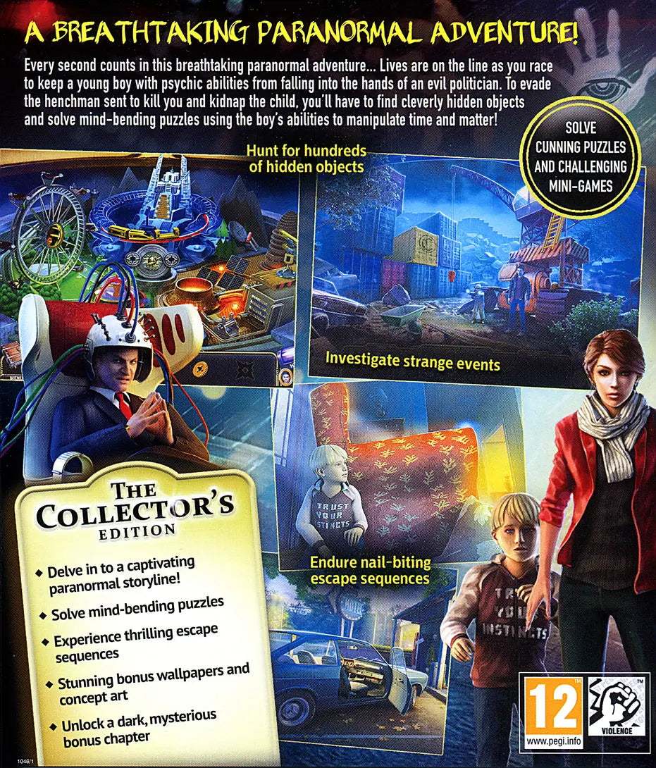 Paranormal Pursuit Gifted One PC Back Cover Art