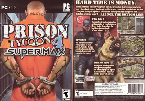 Prison Tycoon 4 Supermax Artwork