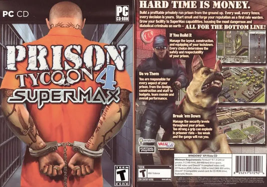 Prison Tycoon 4 Supermax Artwork
