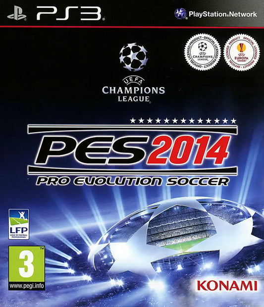 Pro Evolution Soccer 2014 PS3 Cover Art
