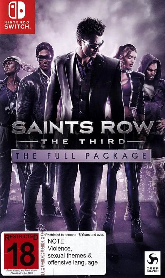 Saints Row The Third The Full Package Switch Cover Art