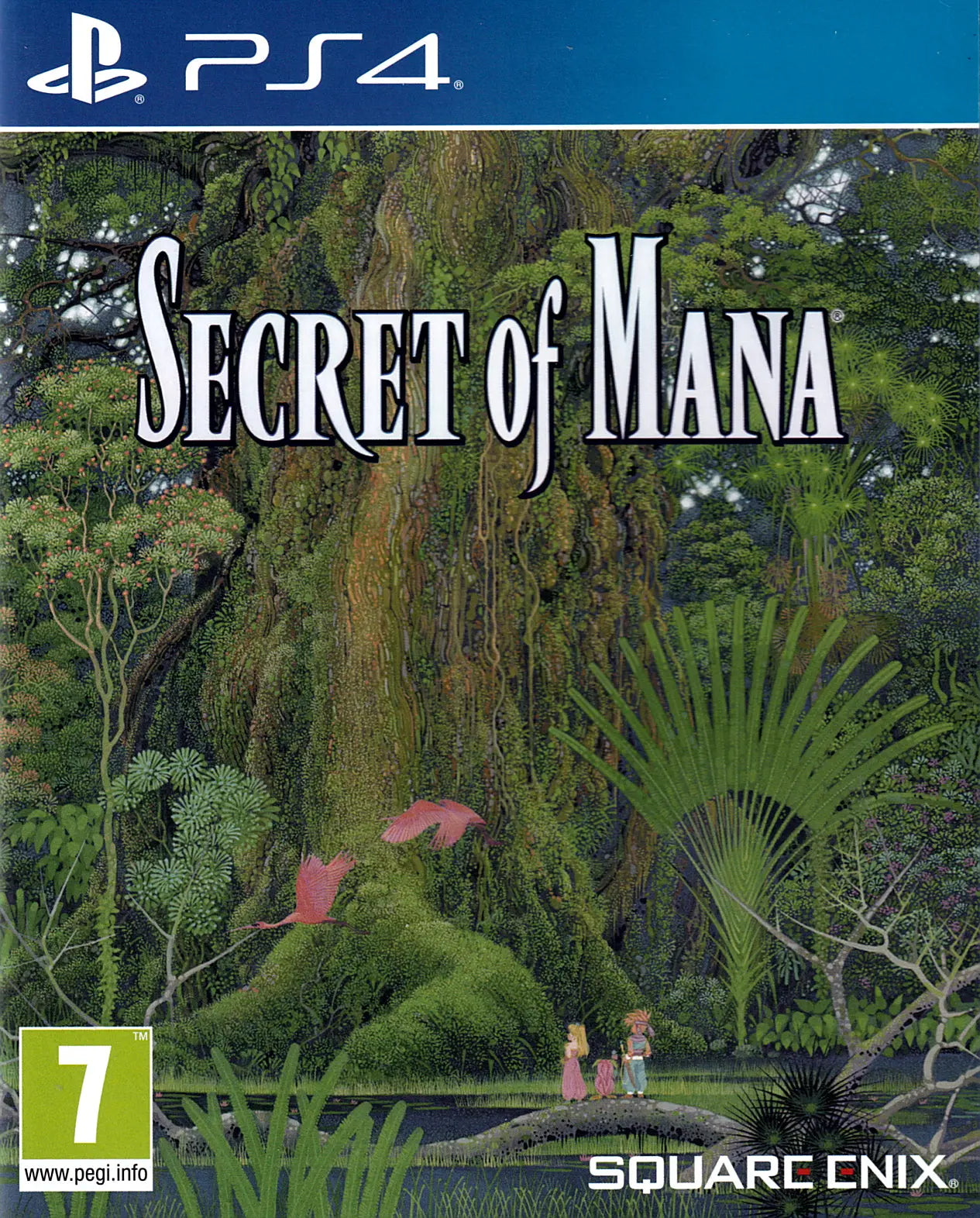 Secret of Mana PS4 Cover Art