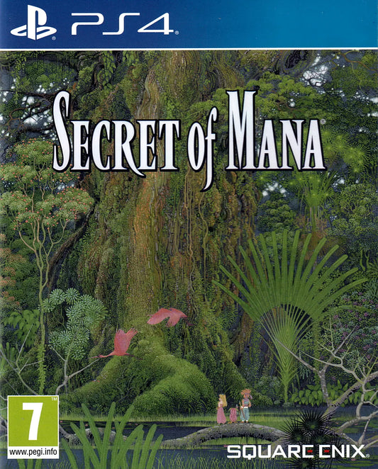 Secret of Mana PS4 Cover Art