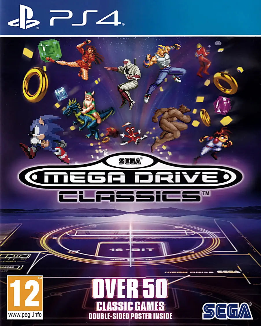 Sega Mega Drive Classics PS4 Cover Art