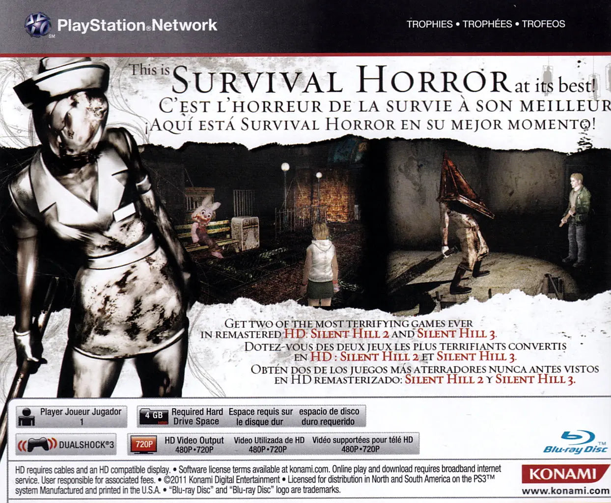 Silent Hill HD Collection PS3 Konami Digital Entertainment