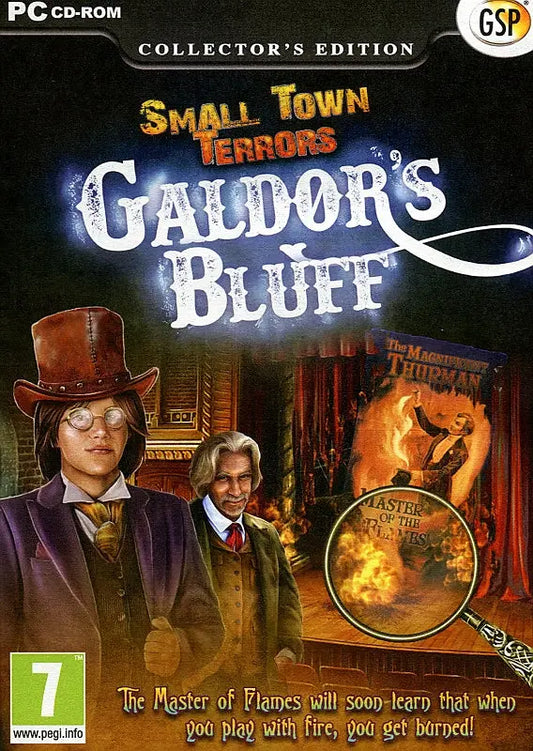 Small Town Terrors Galdor's Bluff Collector's Ed. Front Cover Art
