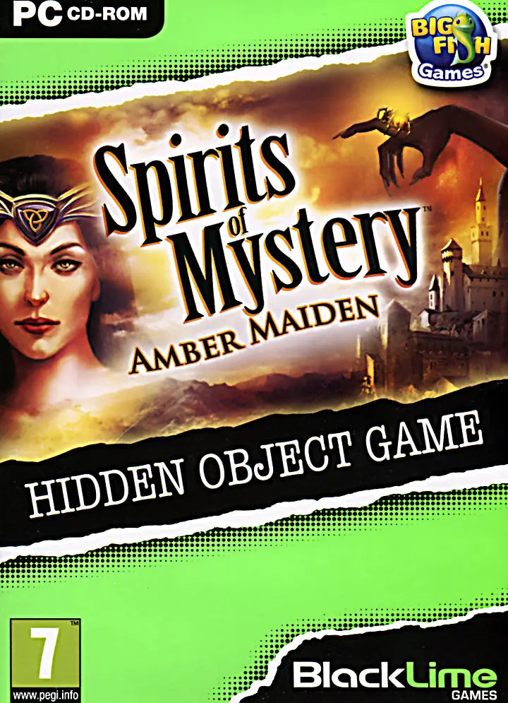 Spirits of Mystery Amber Maiden Cover Artwork