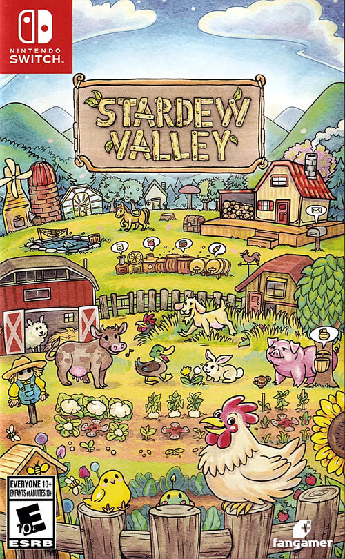 Stardew Valley Switch Cover Art