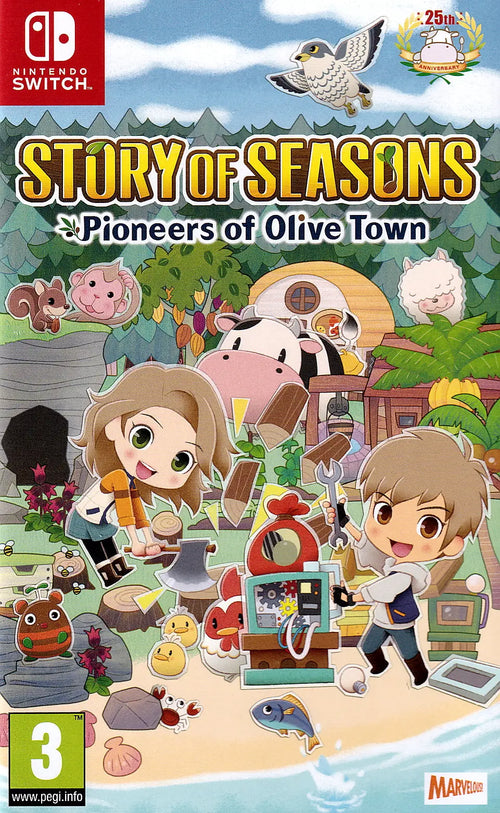 Story of Seasons Pioneers of Olive Town Switch Cover Art