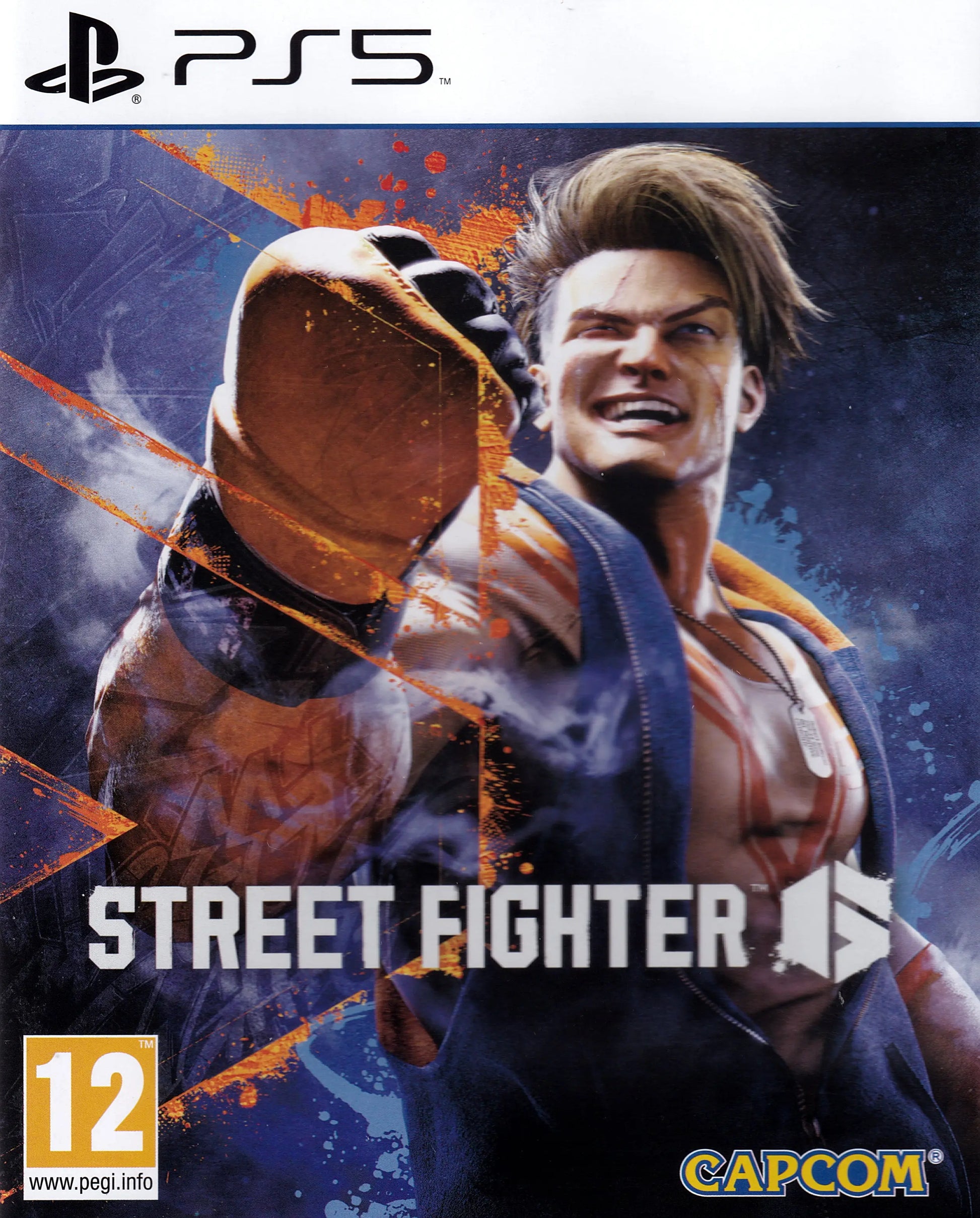 Street Fighter 6 PS5 Cover Art