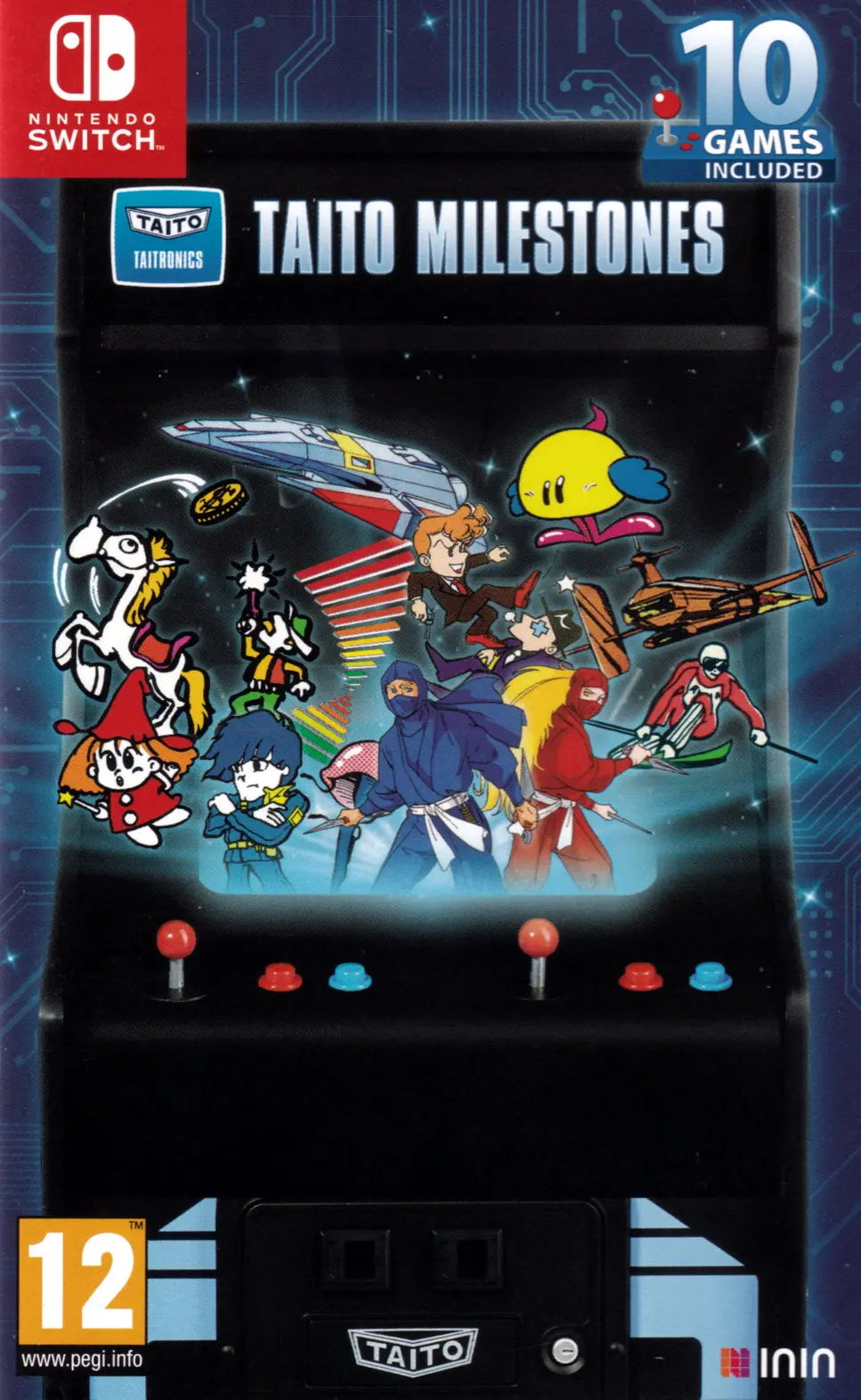 Taito Milestones Switch Cover Art