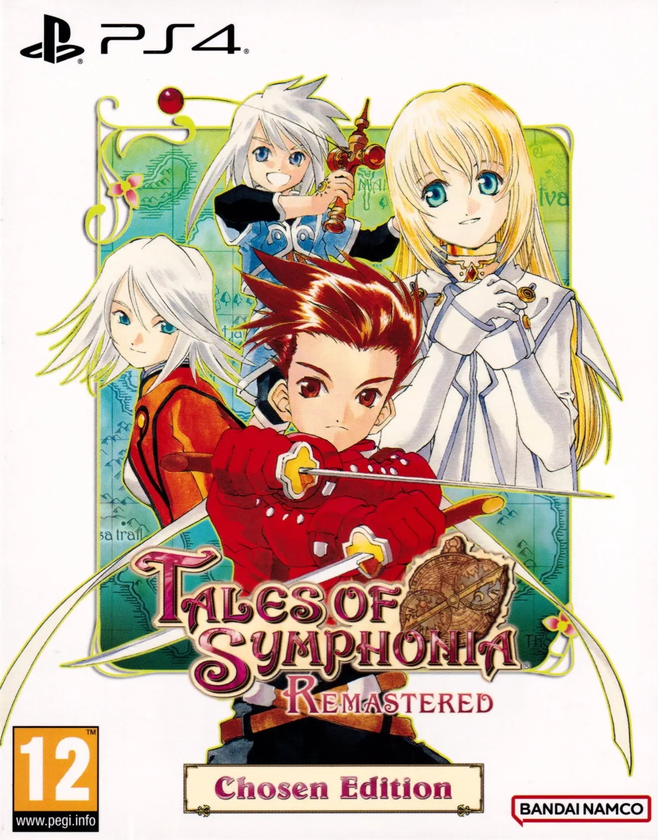 Tales of Symphonia Remastered PS4 Cover Art