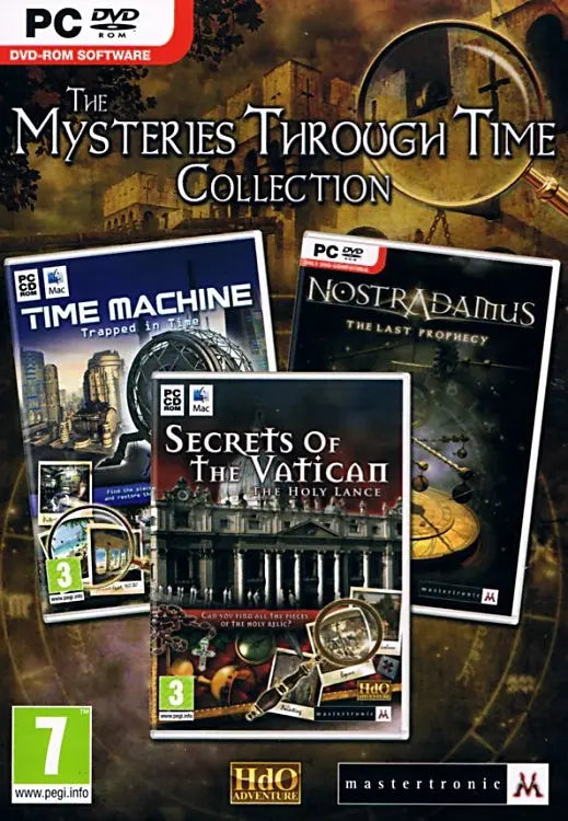 The Mysteries Through Time Collection Cover Artwork