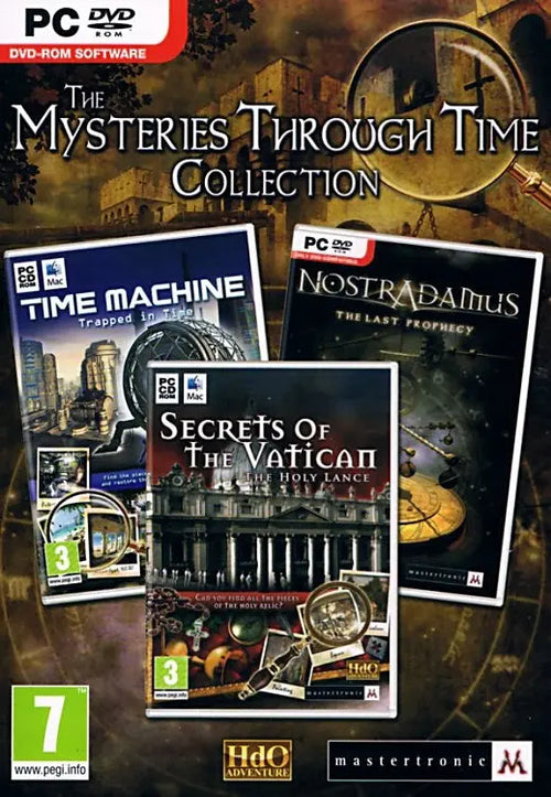 The Mysteries Through Time Collection Cover Artwork