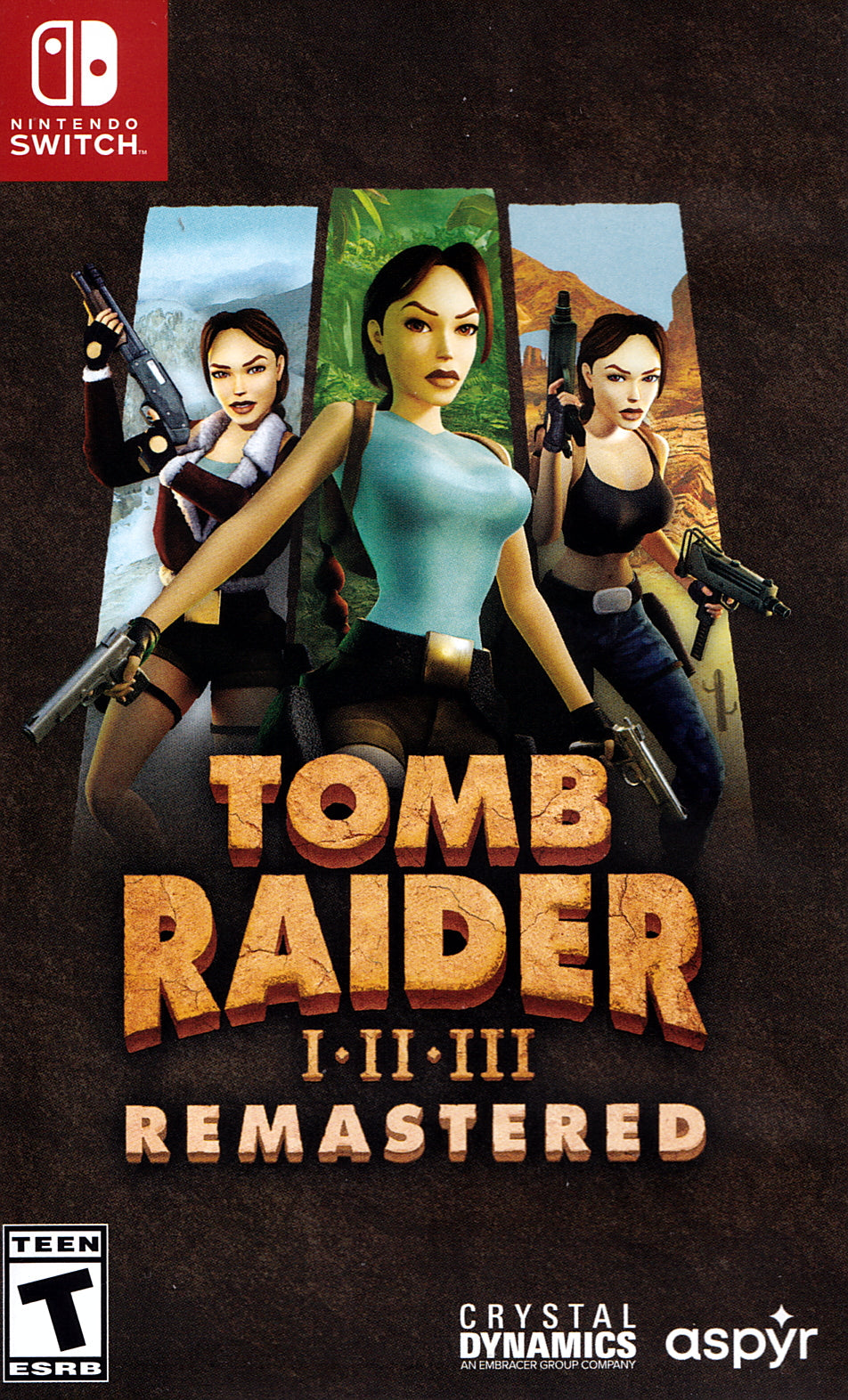 Tomb Raider I-III Remastered Switch