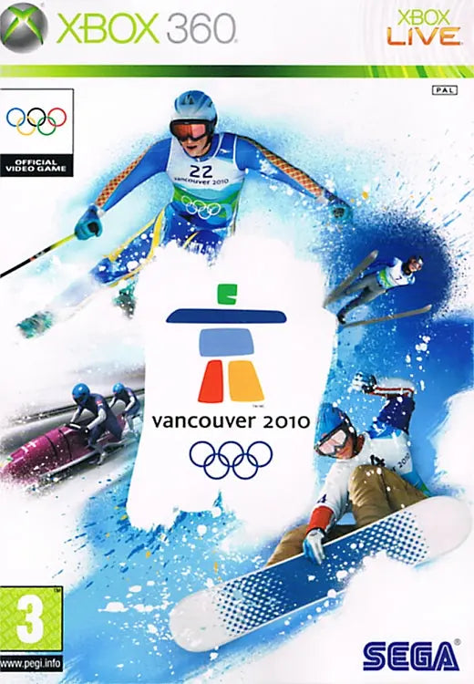Vancouver 2010 Xbox 360 Cover