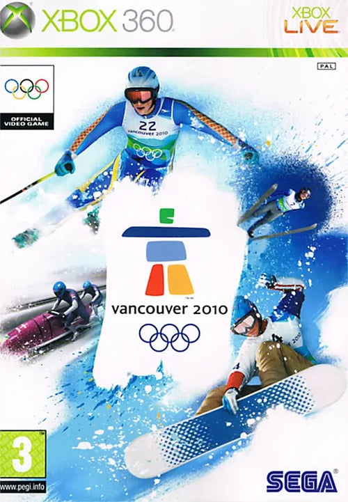 Vancouver 2010 Xbox 360 Cover