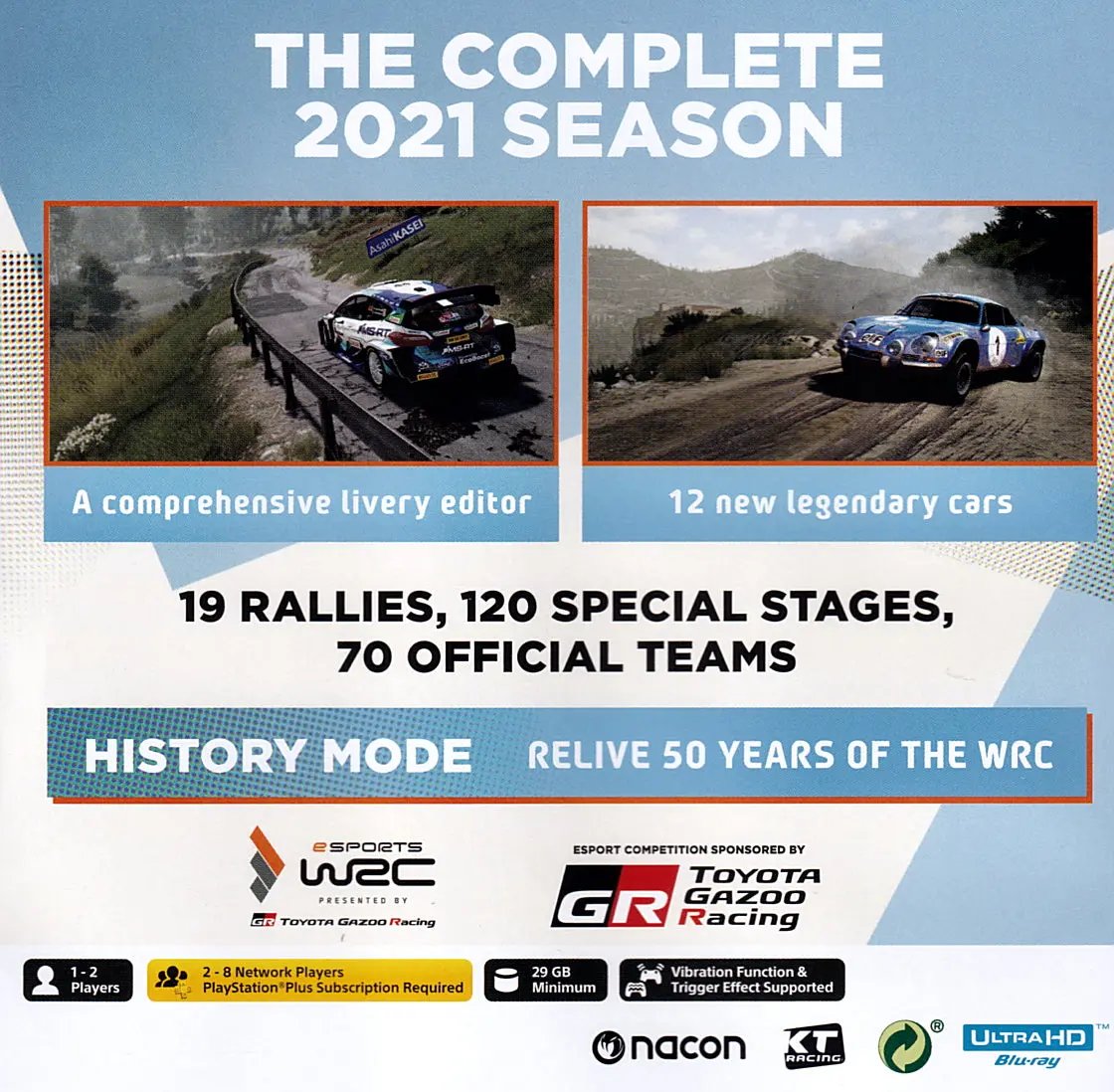 WRC 10 The Official Game PS5 Nacon