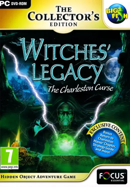 Witches' Legacy The Charleston Curse Collector's Edition Cover Artwork
