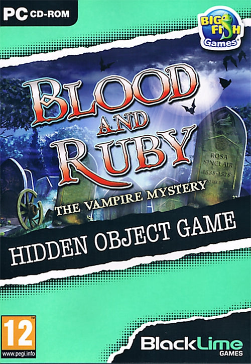 Blood and Ruby the Vampire Mystery Cover