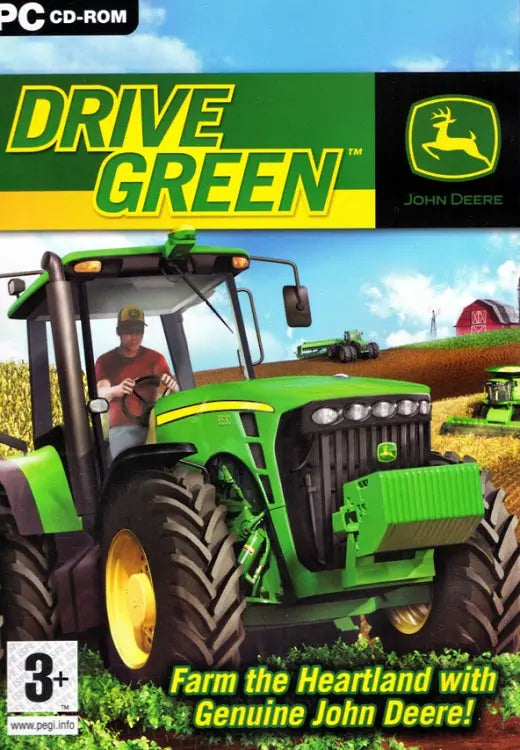 John Deere Drive Green Cover Artwork EU Release