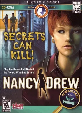 Nancy Drew Secrets Can Kill Remastered Cover Art