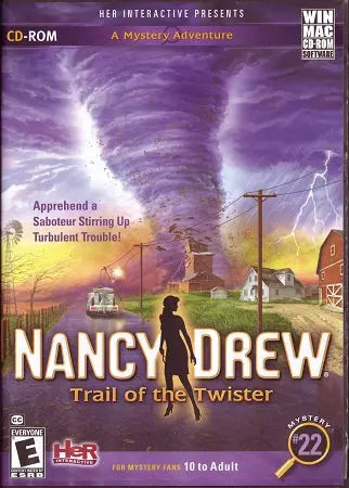 Nancy Drew Trail of the Twister Cover Art