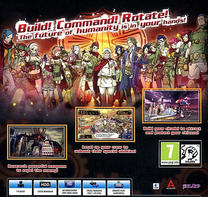 Aegis of Earth Protonovus Assault PS4 Back Cover Art