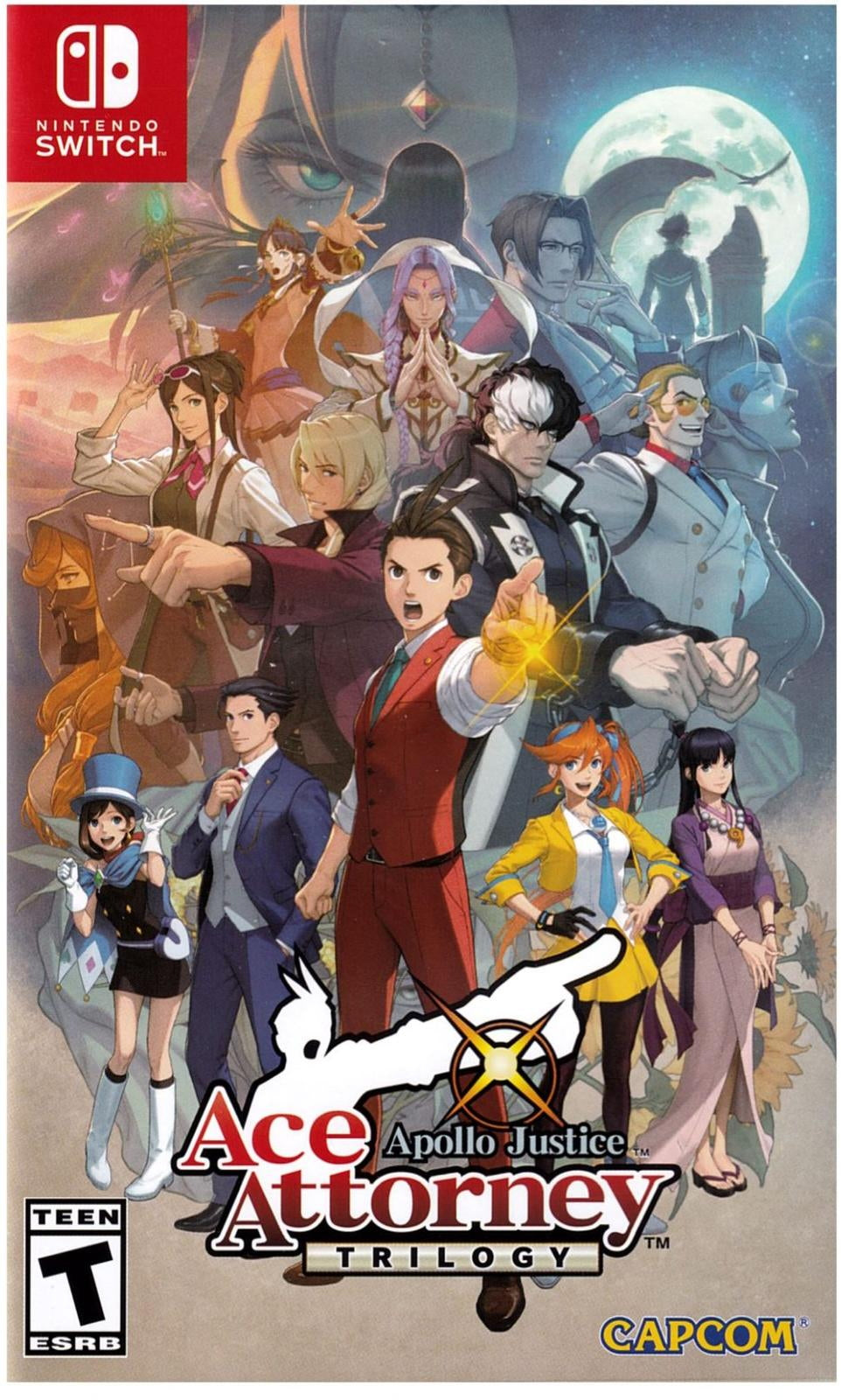 Apollo Justice Ace Attorney Trilogy Switch