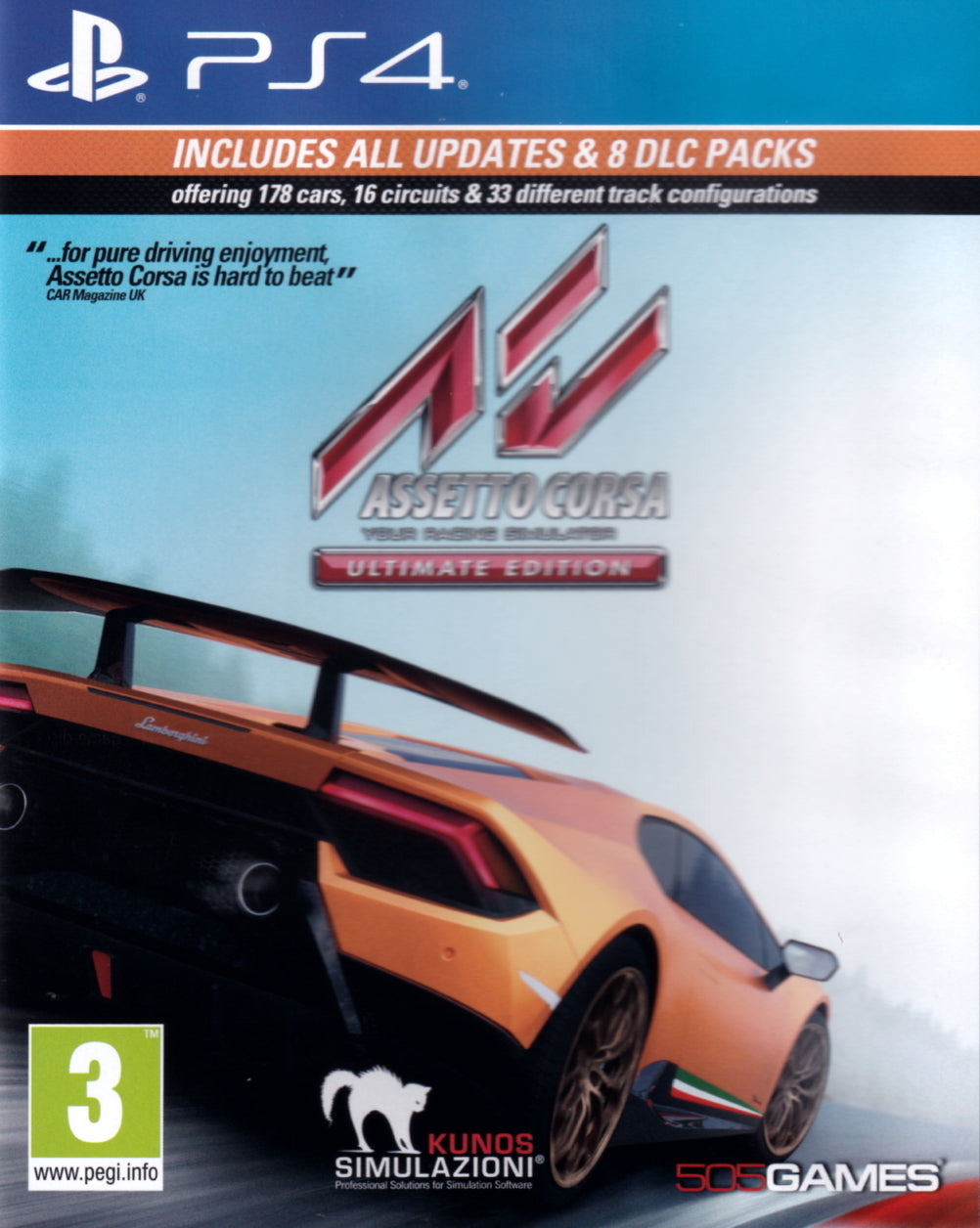 Assetto Corsa Ultimate Edition PS4