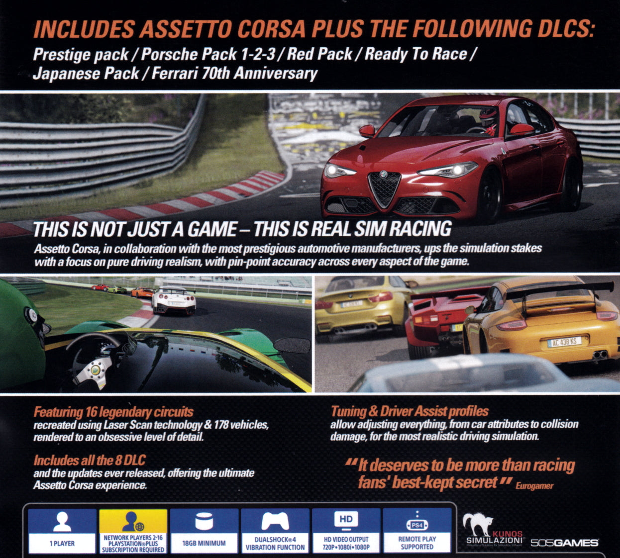 Assetto Corsa Ultimate Edition PS4