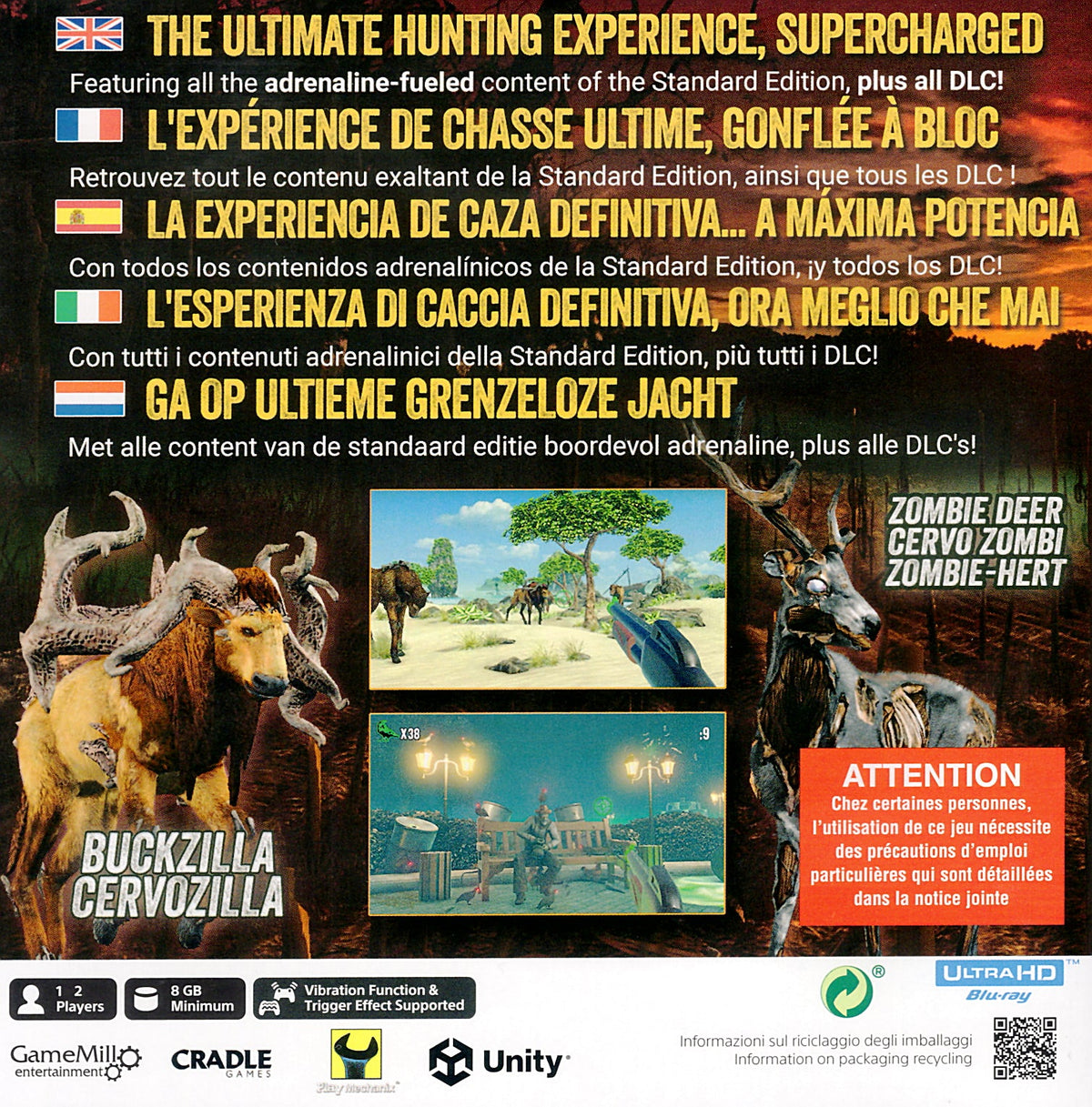 Big Buck Hunter Ultimate Trophy Deluxe Edition PS5 GameMill Entertainment