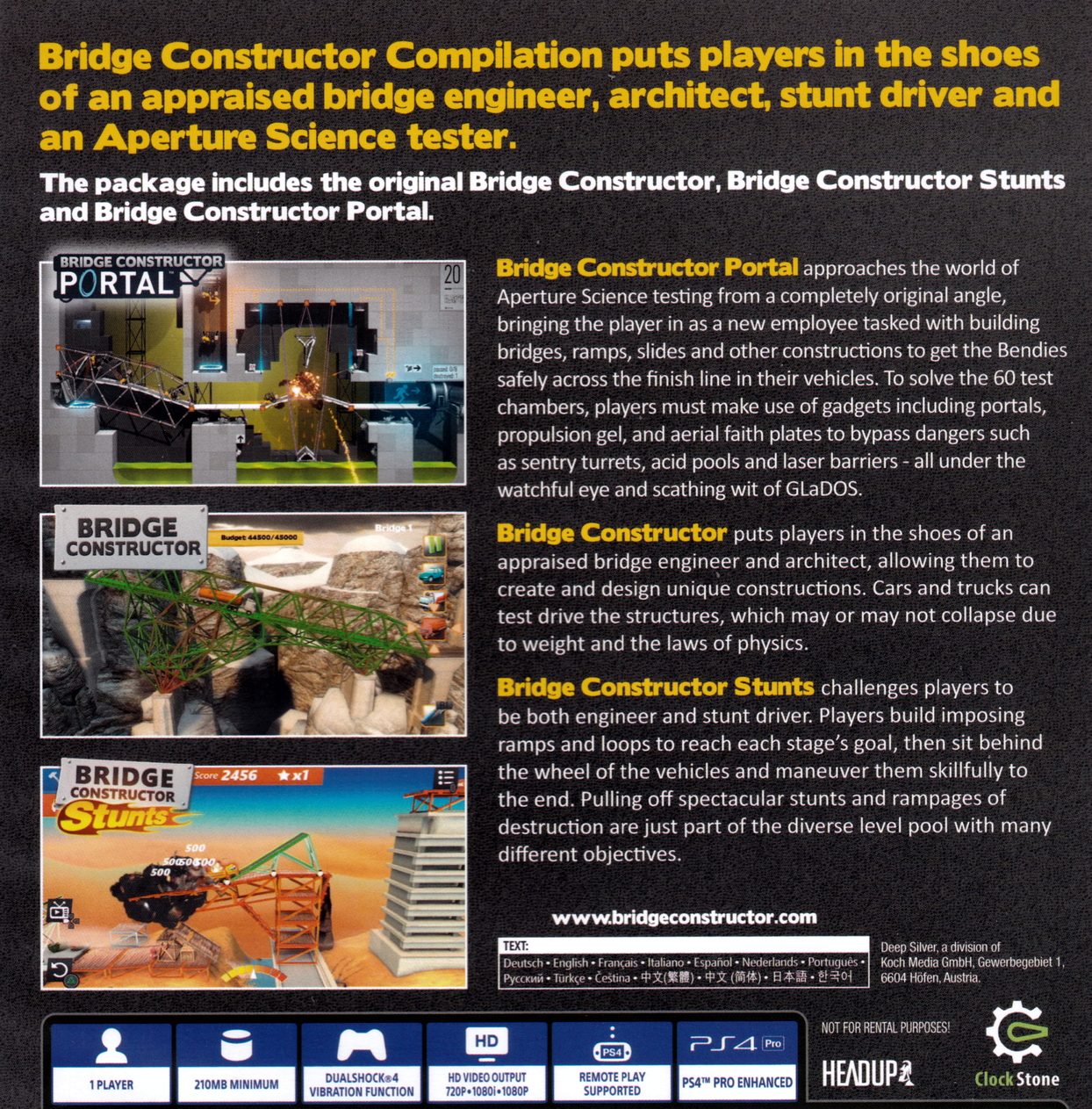 Bridge Constructor Compilation PS4