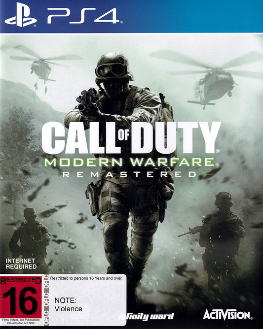 Call of Duty Modern Warfare Remastered PS4