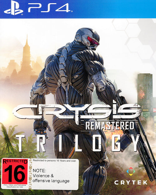 Crysis Remastered Trilogy PS4 CRYTEK