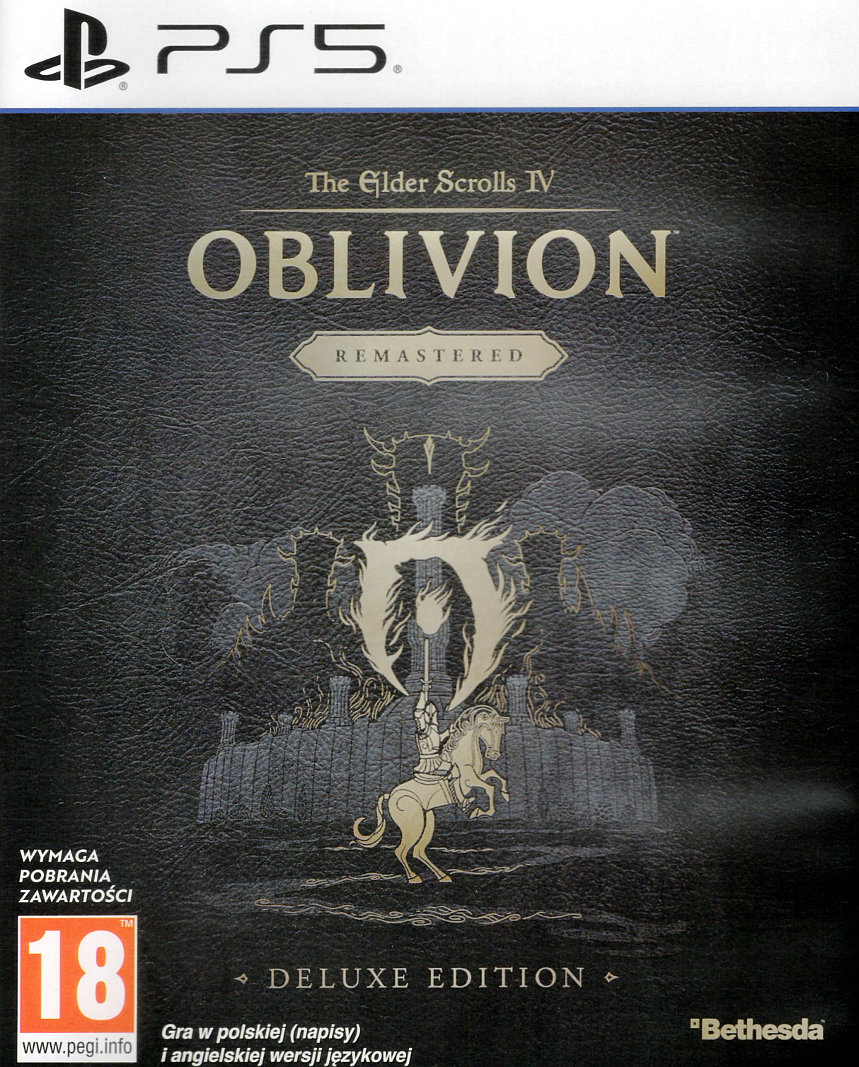 The Elder Scrolls IV: Oblivion Remastered Deluxe Edition PS5