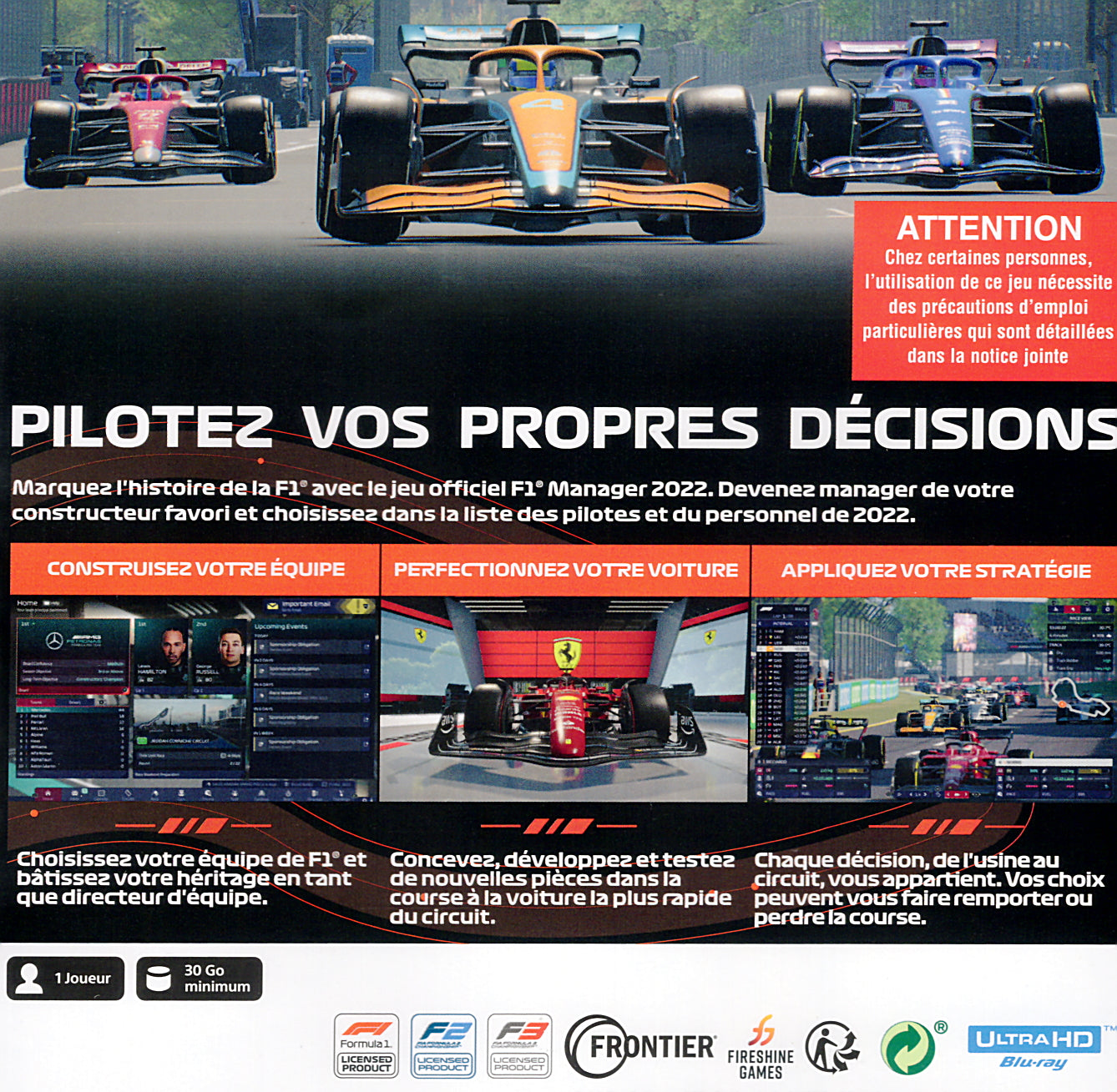 F1 Manager 22 PS5
