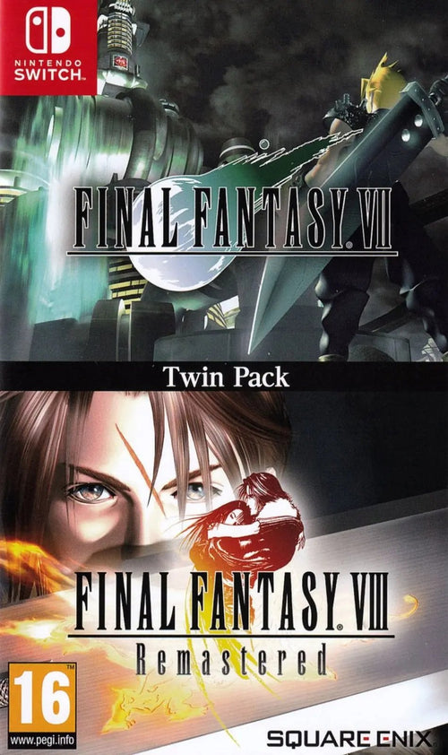 Final Fantasy VII & Final Fantasy VIII Remastered Switch Square Enix