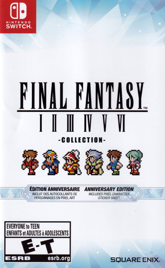 Final Fantasy I-VI Collection Anniversary Edition Switch