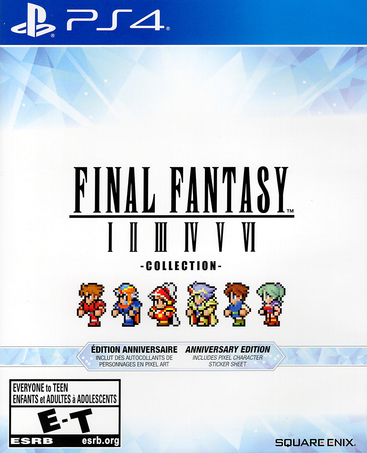 Final Fantasy I-VI Collection Anniversary Edition PS4