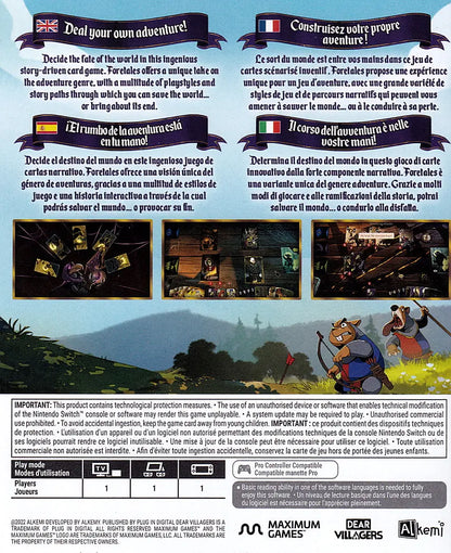 Foretales Switch Back Cover Art