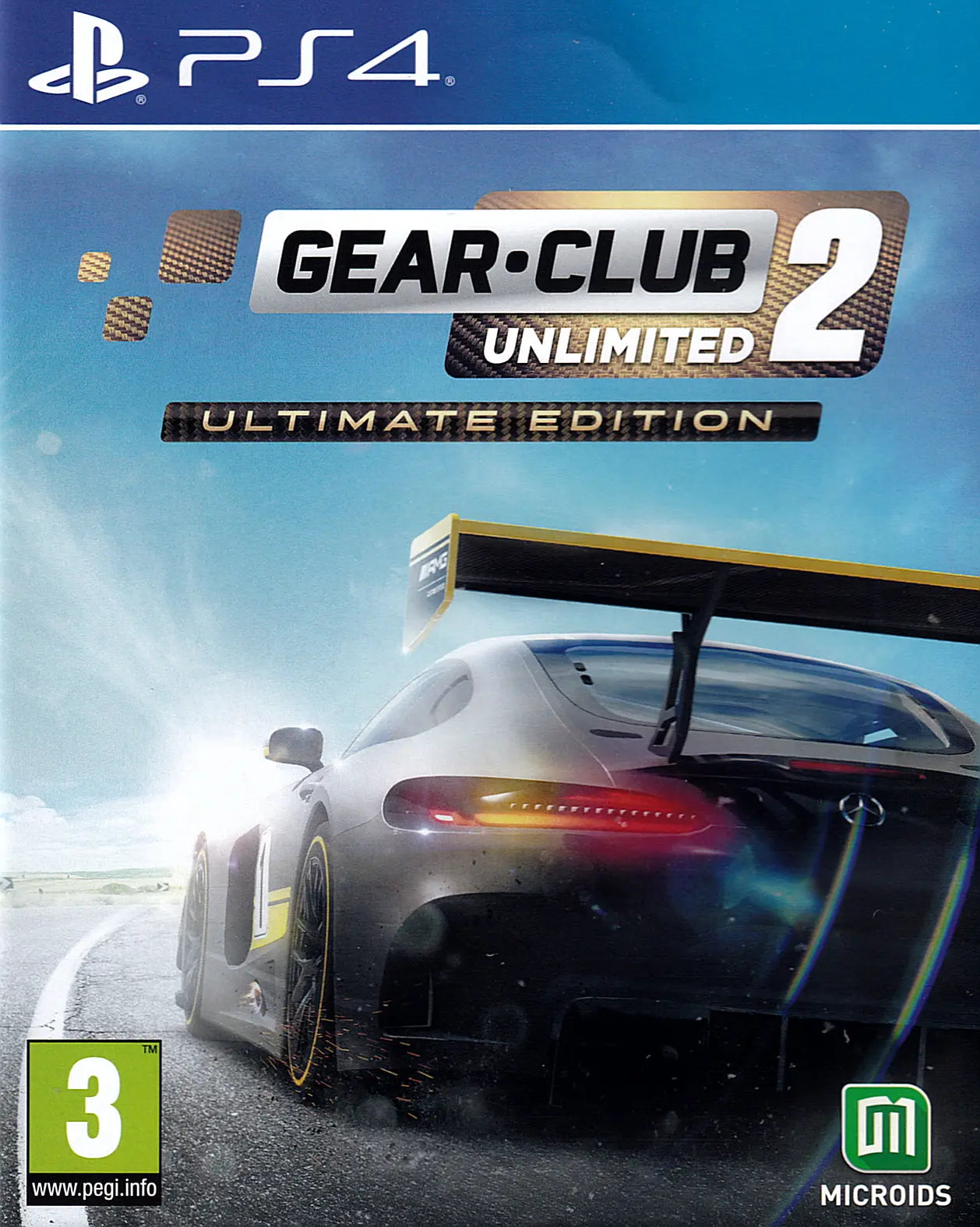 Gear Club Unlimited 2 Ultimate Edition PS4 Cover Art