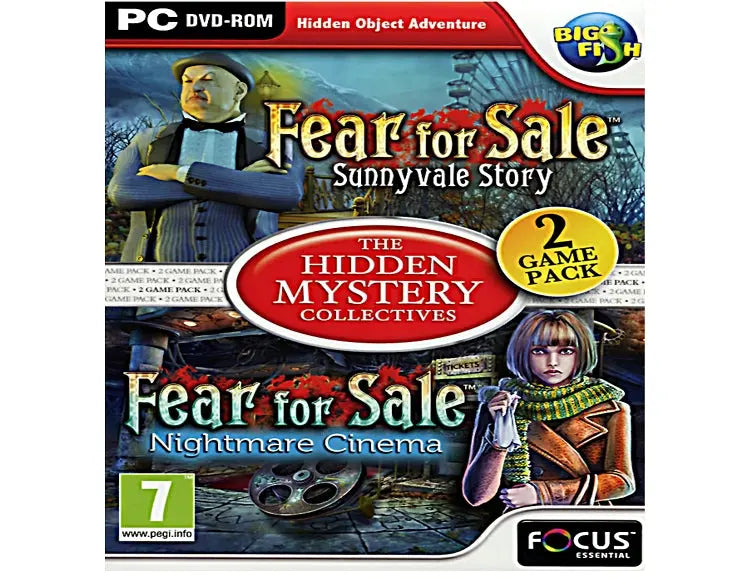 Hidden Mystery Collectives Fear for Sale 2 & 3 Cover Artwork