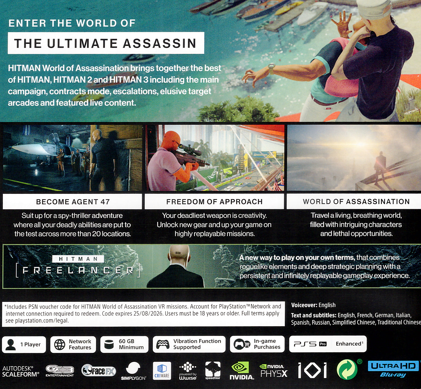 Hitman World of Assassination PS5