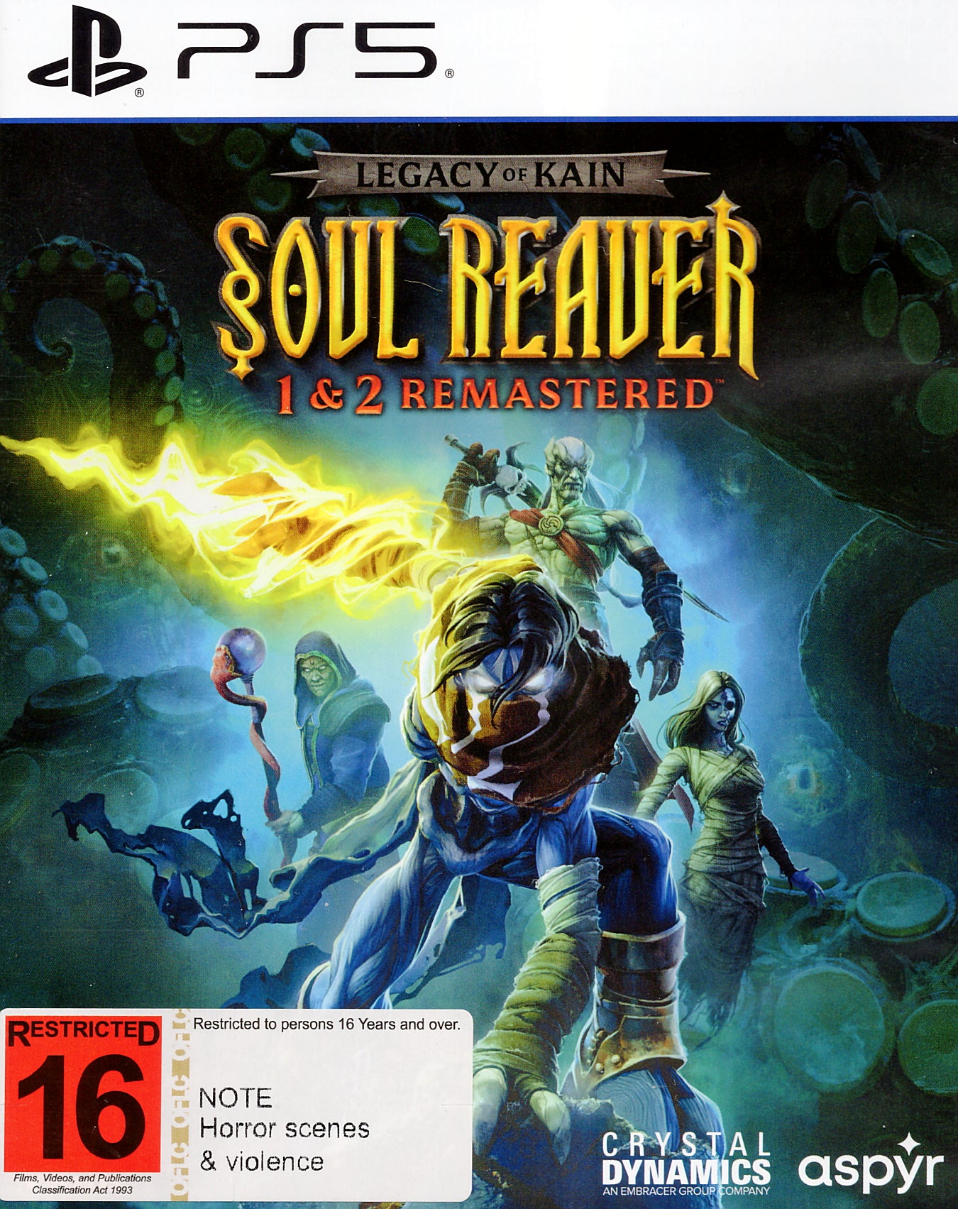 Legacy of Kain Soul Reaver 1 & 2 Remastered PS5