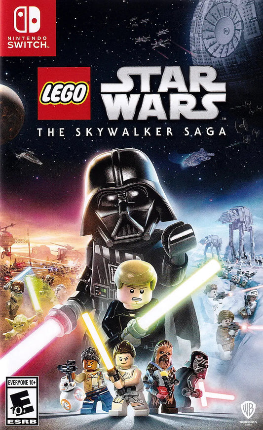 Lego Star Wars The Skywalker Saga Switch Cover Art
